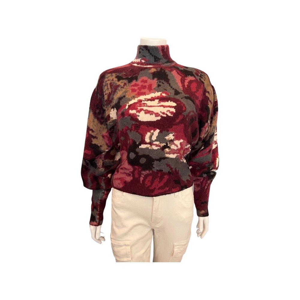 Zara floral sweater